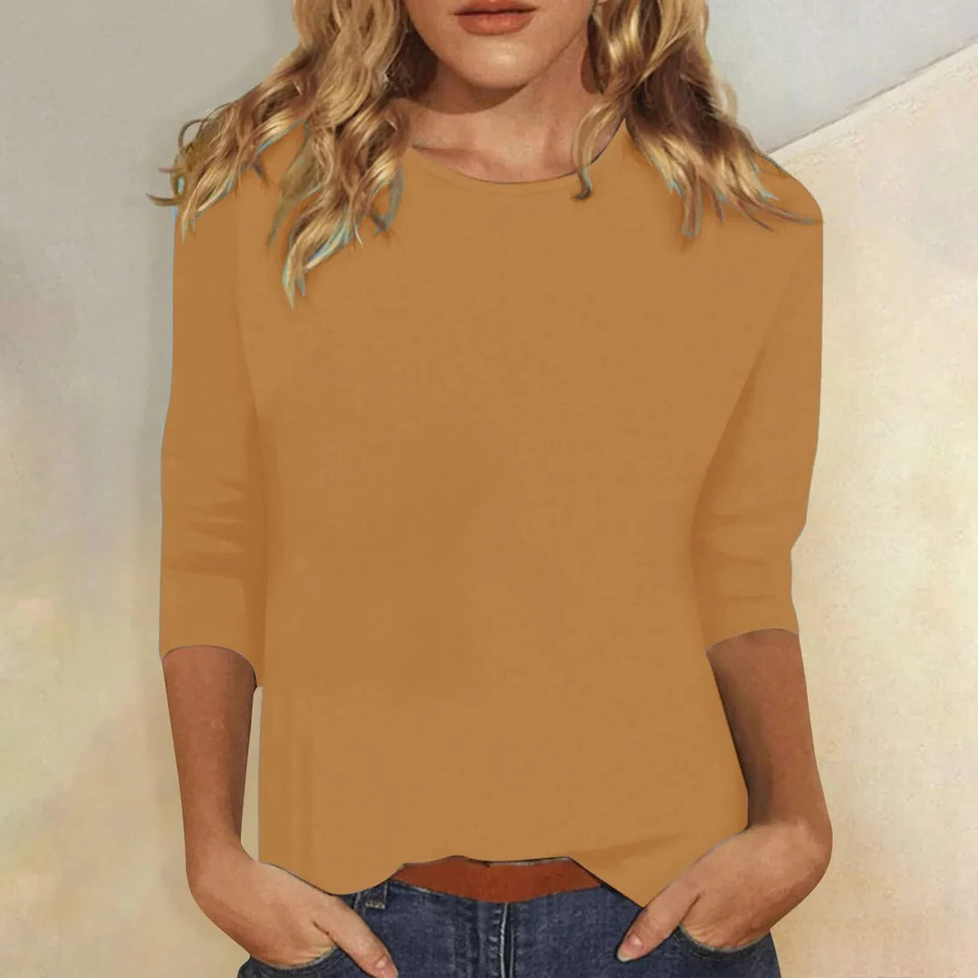 3/4-Ærmet T-shirt til damer