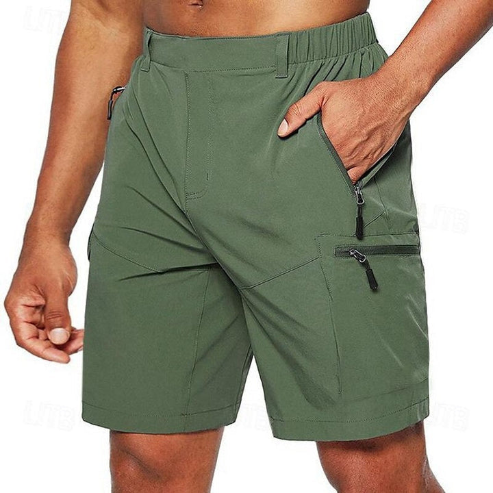 Cargoshorts til herrer med lynlåslommer