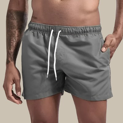 Elastiske badeshorts til mænd