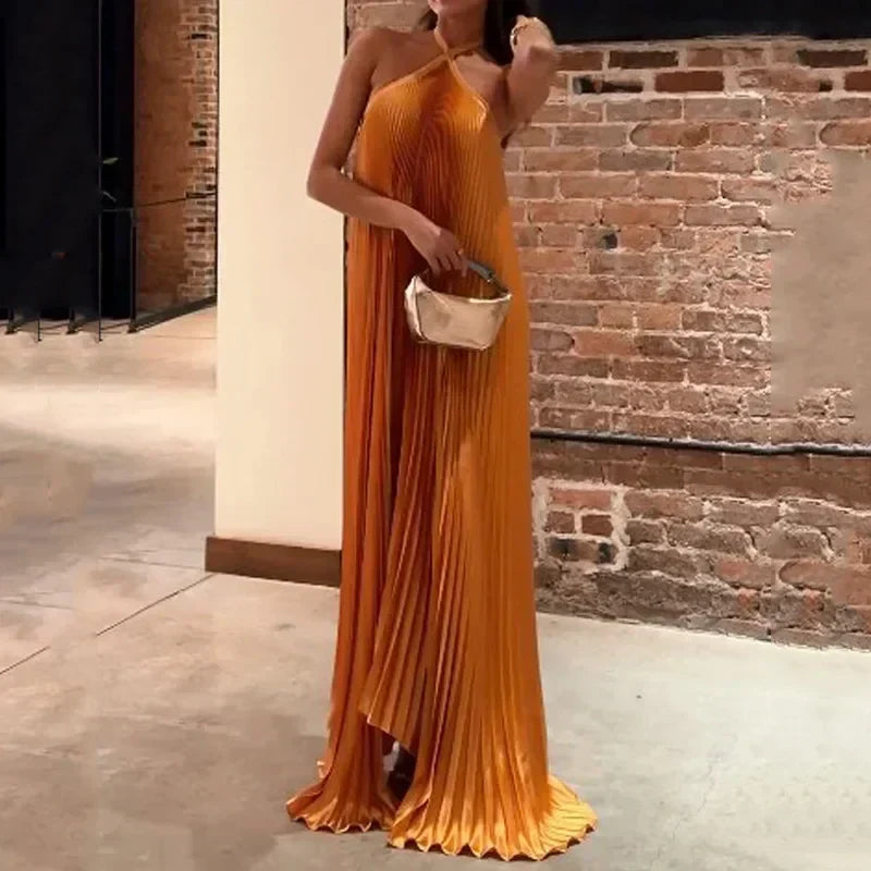 Elegant halterneckkjole til damer