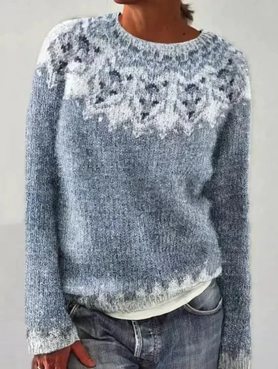 Fair Isle-striktrøje til damer