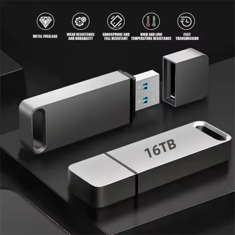 Højhastigheds USB 3.2-stik, vandtæt og stødsikkert til Win/Mac