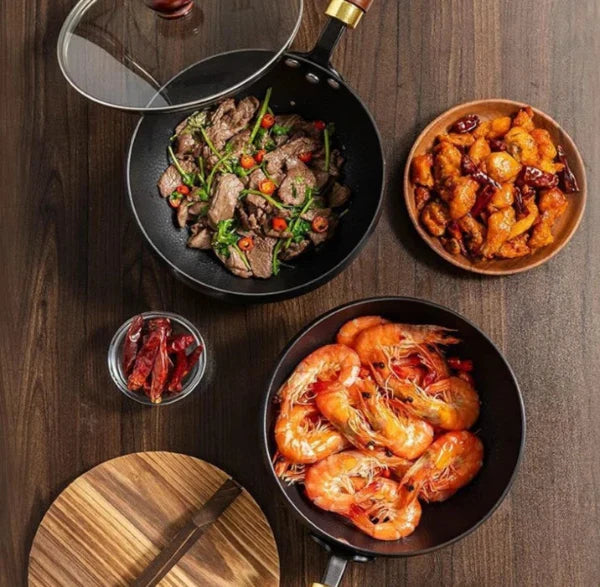 Jernwok - Non-stick, uden giftig belægning