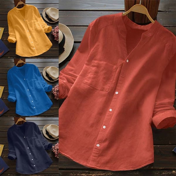 Relaxed fit bomuldstop
