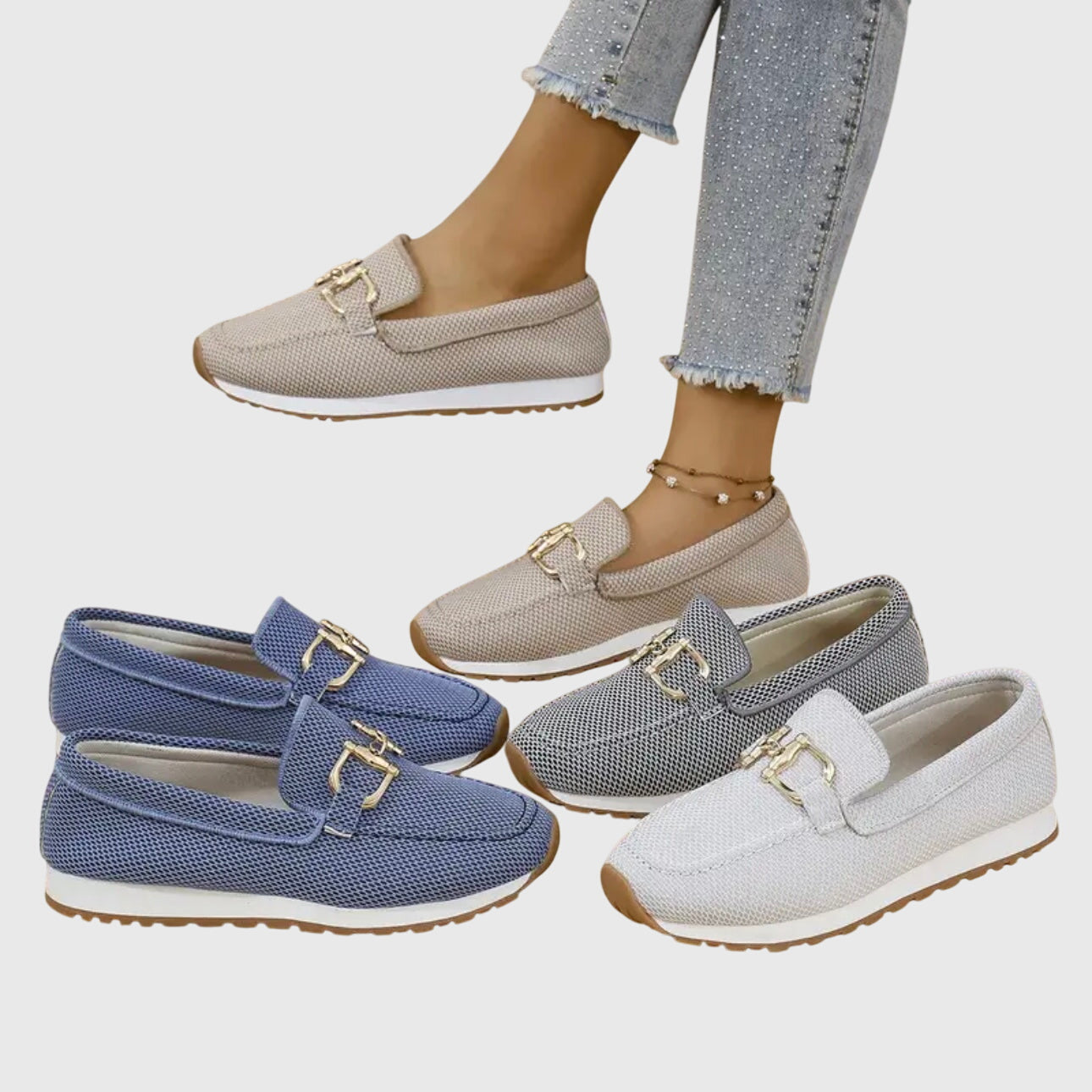 Slip-on dameloafers