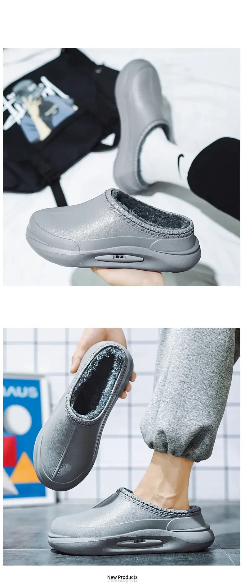 Slip-on-haveclogs til vinteren