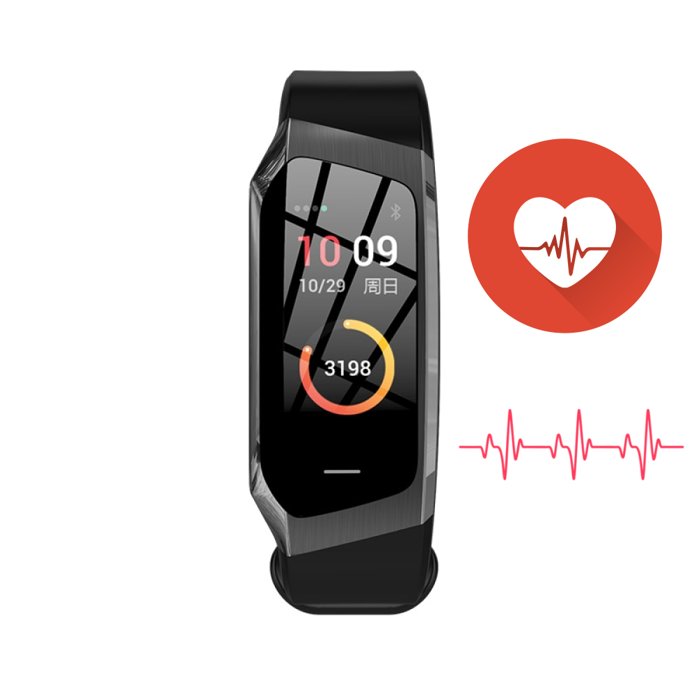 Smartwatch med blodtryks- og pulsmåler