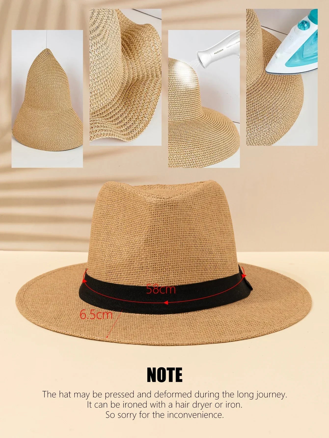 Strandhat | Elegant sommerhat til beskyttelse