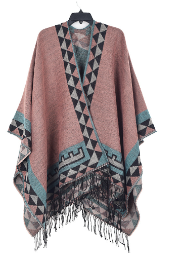 Strikket poncho | Stilfuld & varm