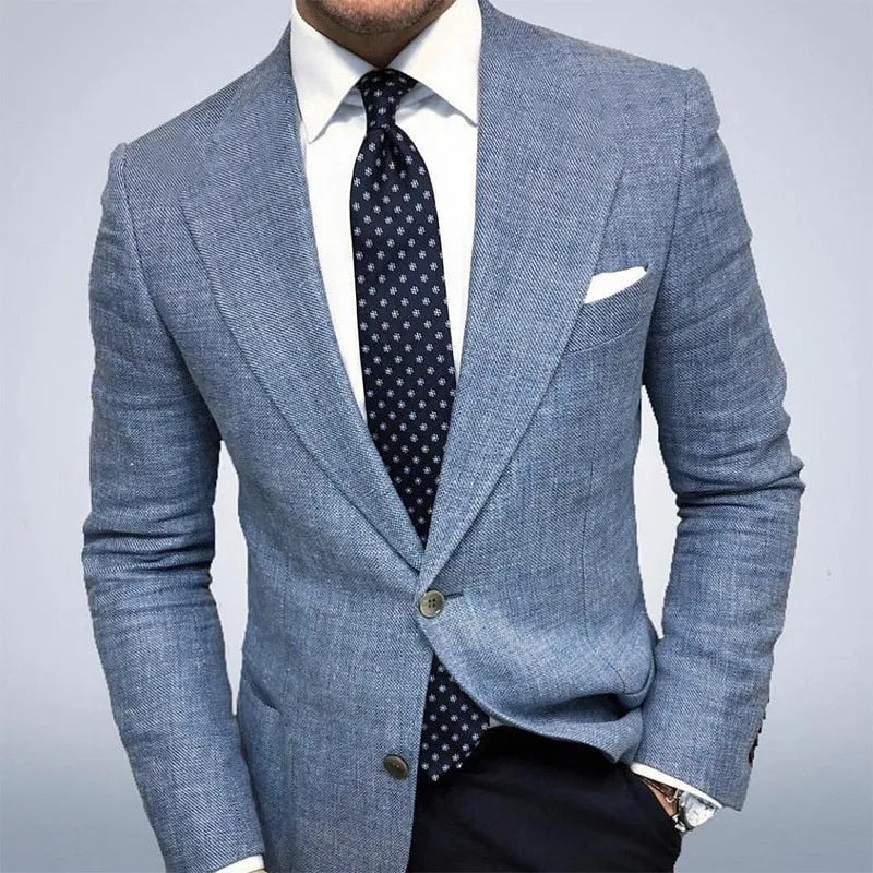 Struktureret herreblazer