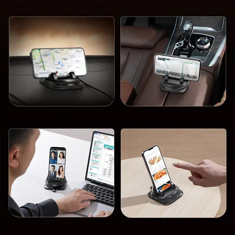 Universel mobilholder til bilen - 360° rotation