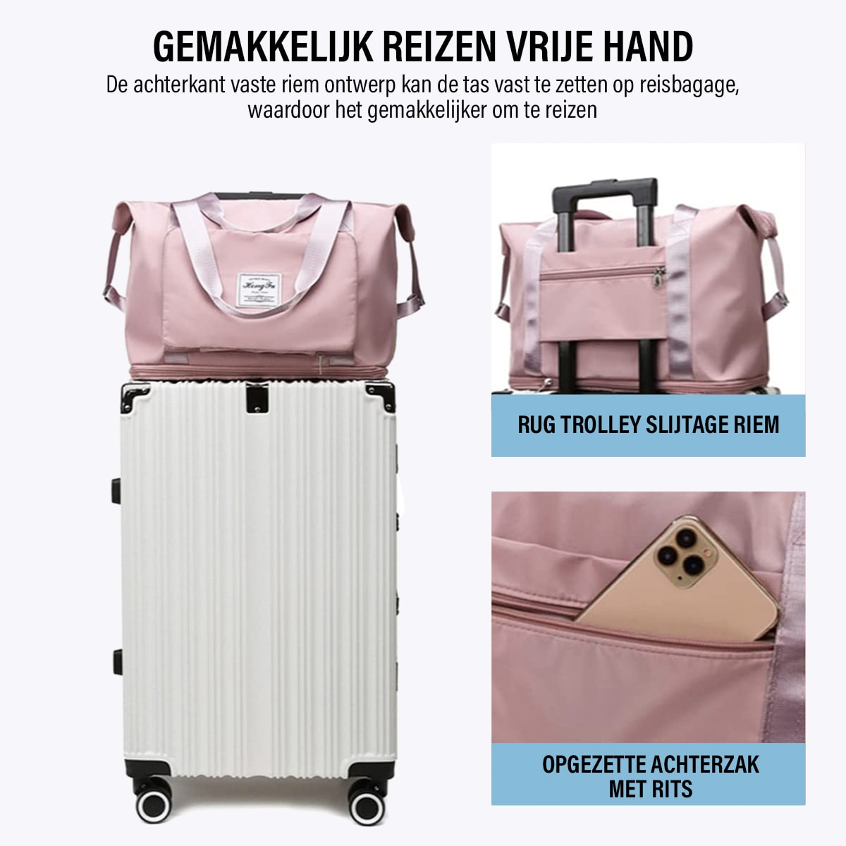 Vandtæt og udvidelig taske
