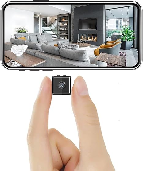 1080P trådløst mini-overvågningskamera til indendørs og udendørs overvågning