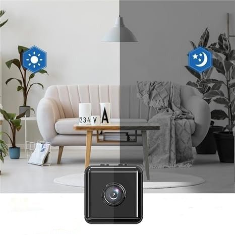 1080P trådløst mini-overvågningskamera til indendørs og udendørs overvågning