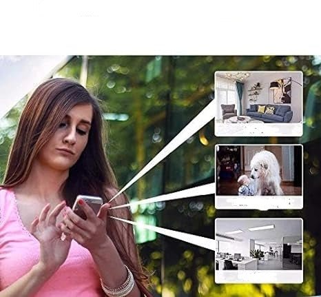 1080P trådløst mini-overvågningskamera til indendørs og udendørs overvågning
