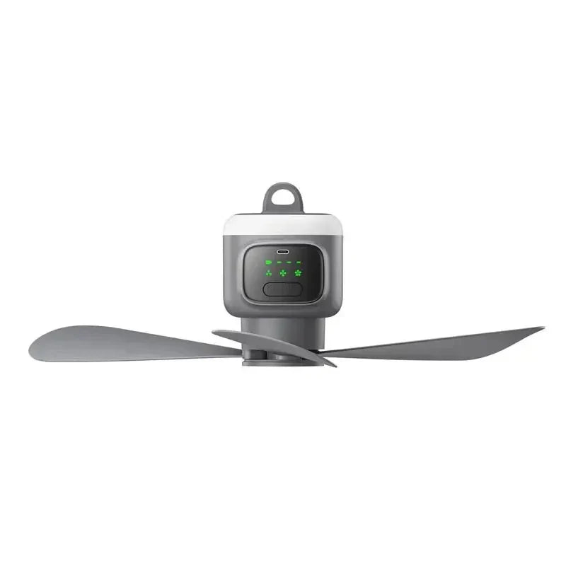 12000 MAh bærbar loft- og campingventilator – Udendørs luftcirkulator og køleventilator til telt