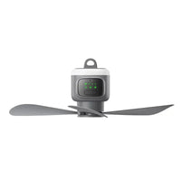 12000 MAh bærbar loft- og campingventilator – Udendørs luftcirkulator og køleventilator til telt