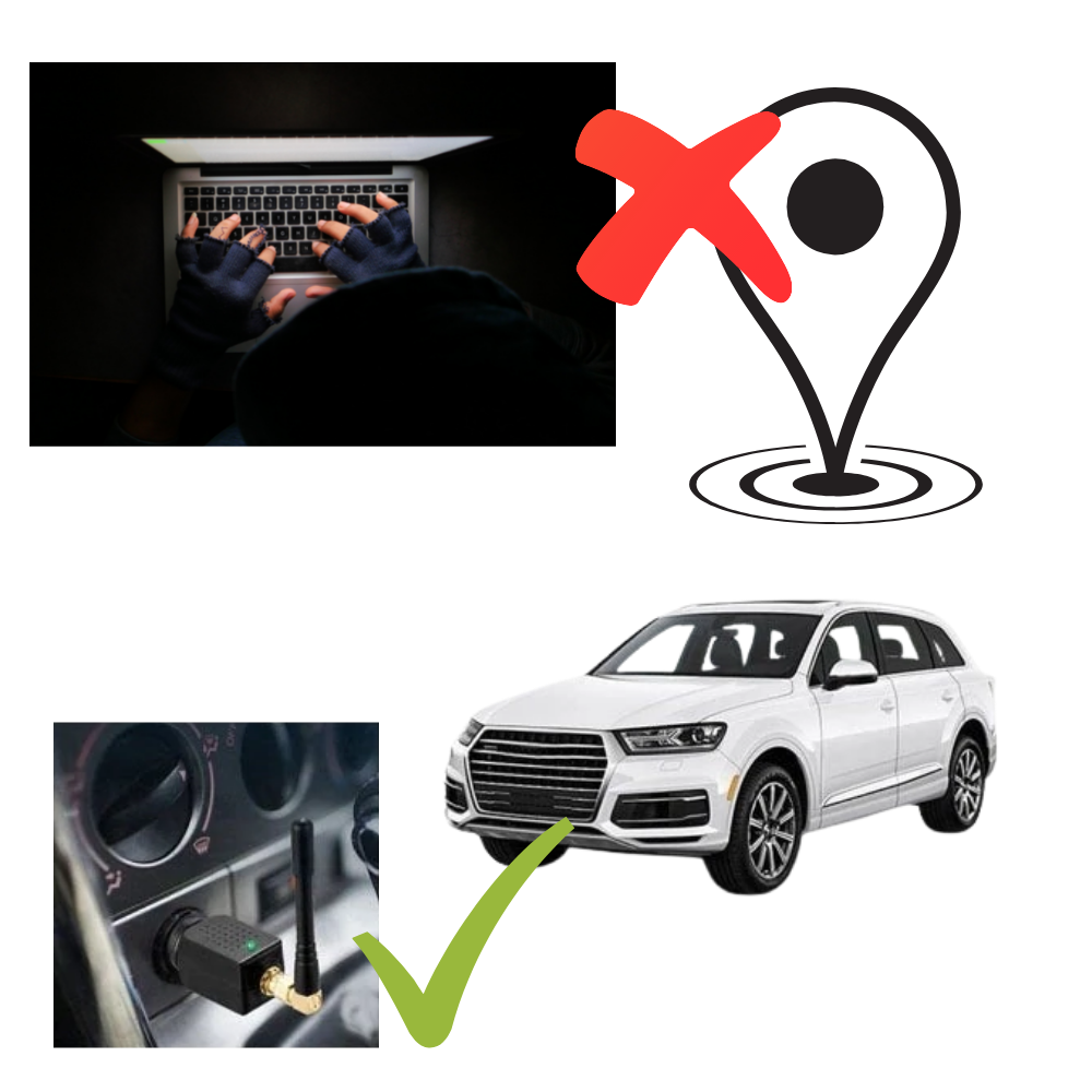 12V GPS-signalinterceptor til bil | Diskret positionsafskærmning