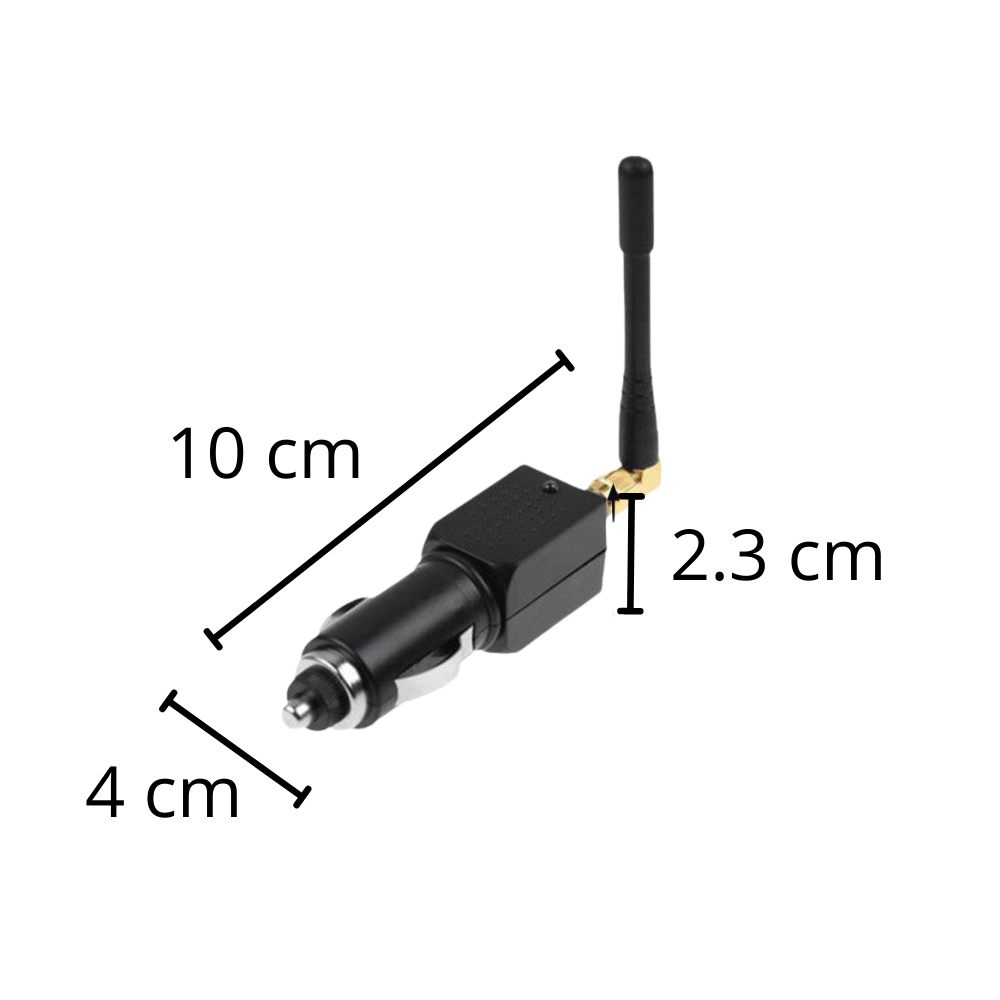 12V GPS-signalinterceptor til bil | Diskret positionsafskærmning