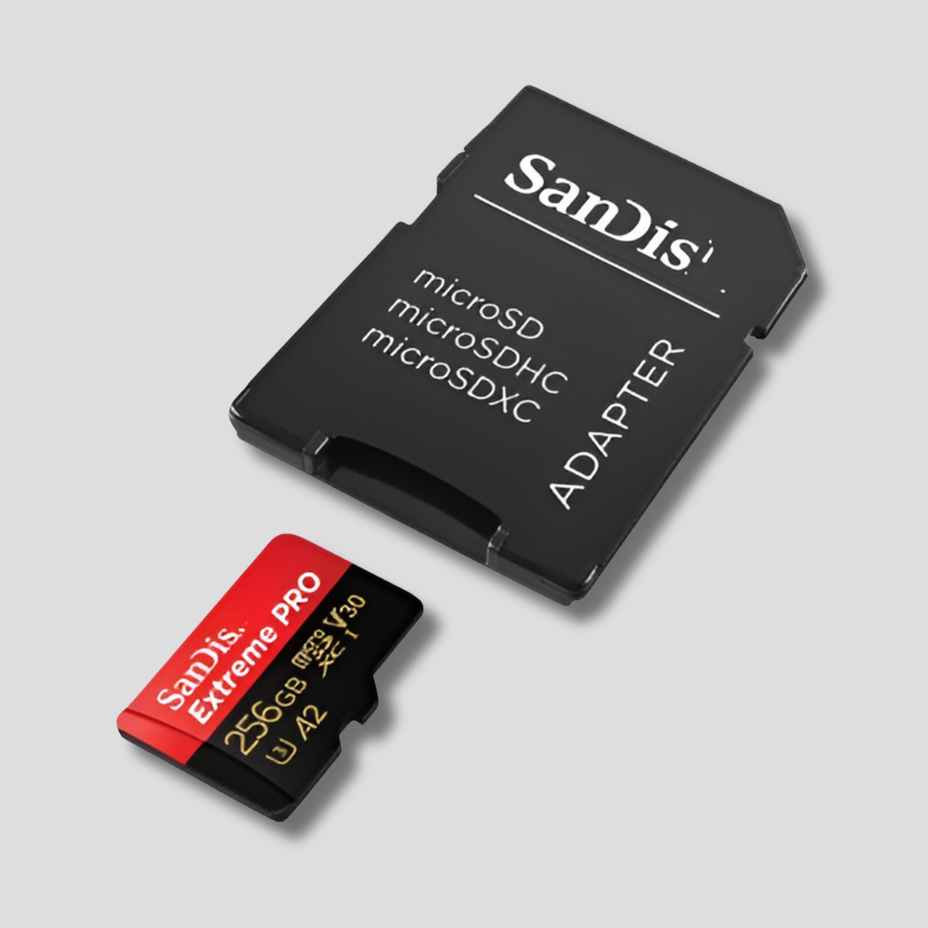 1TB Micro SD-kort med adapter - Højkapacitetslagring