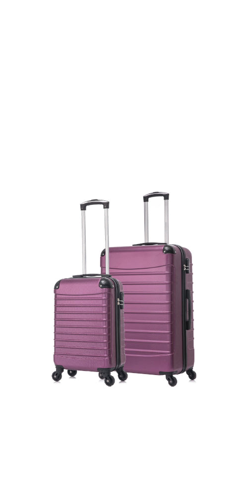 2-Delt hardcase-koffersæt - Bordeaux