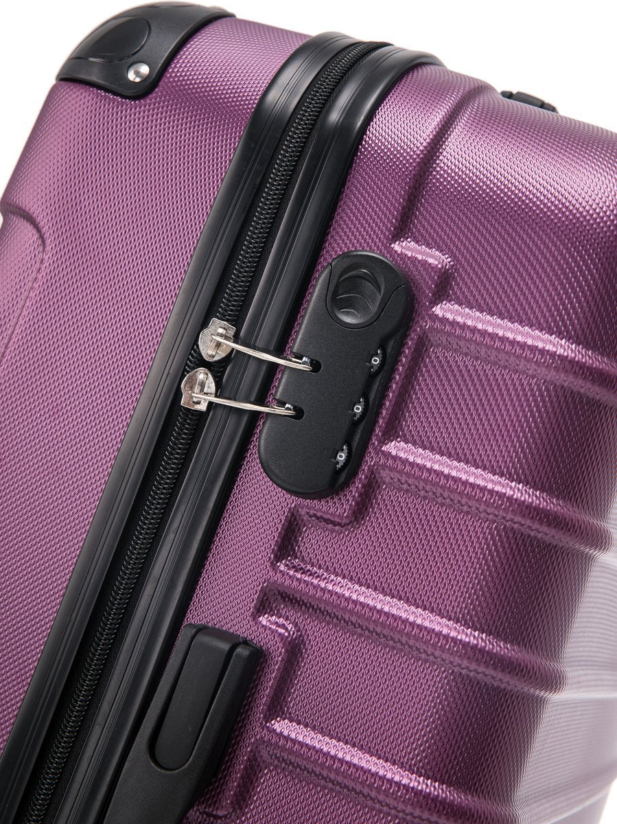 2-Delt hardcase-koffersæt - Bordeaux