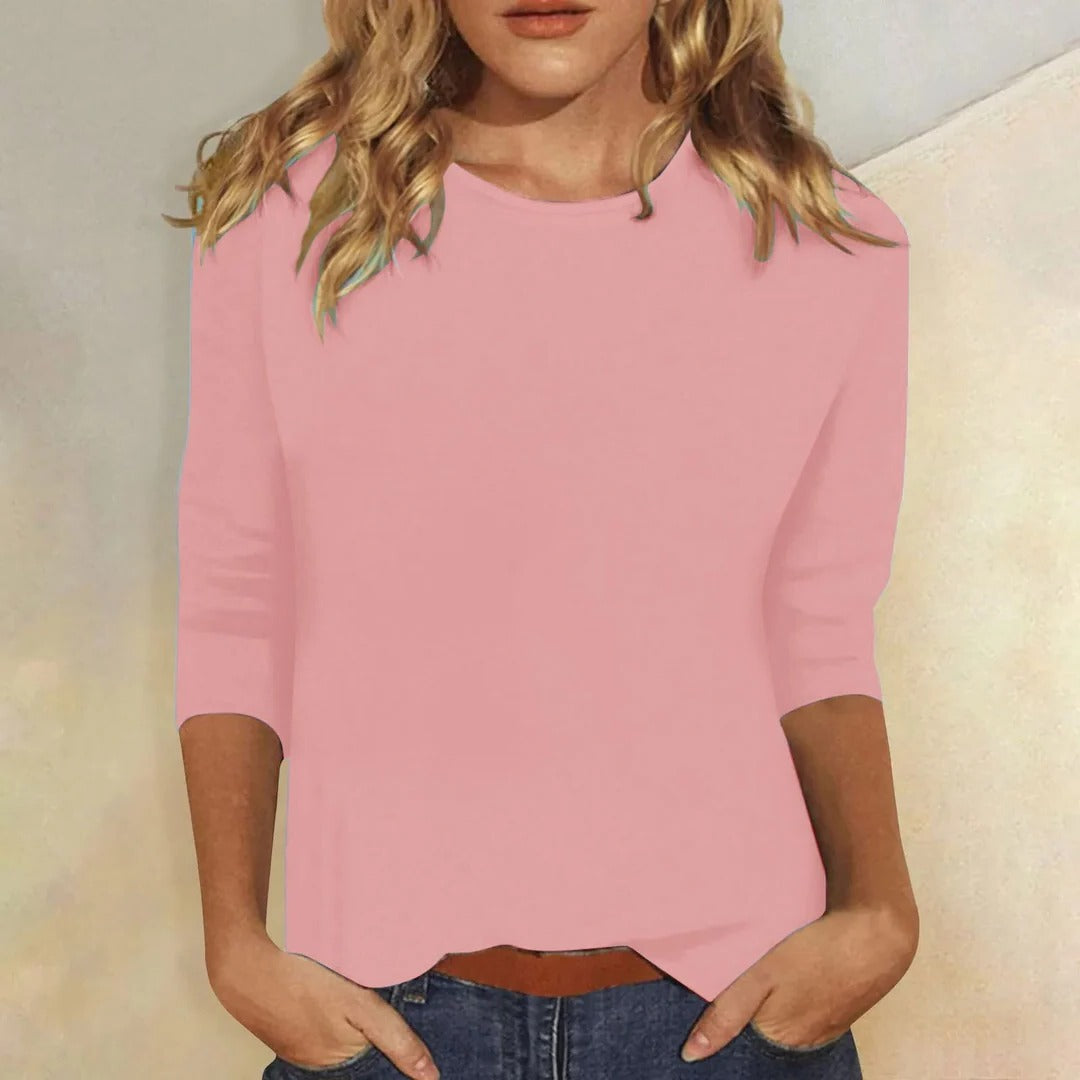 3/4-Ærmet T-shirt til damer