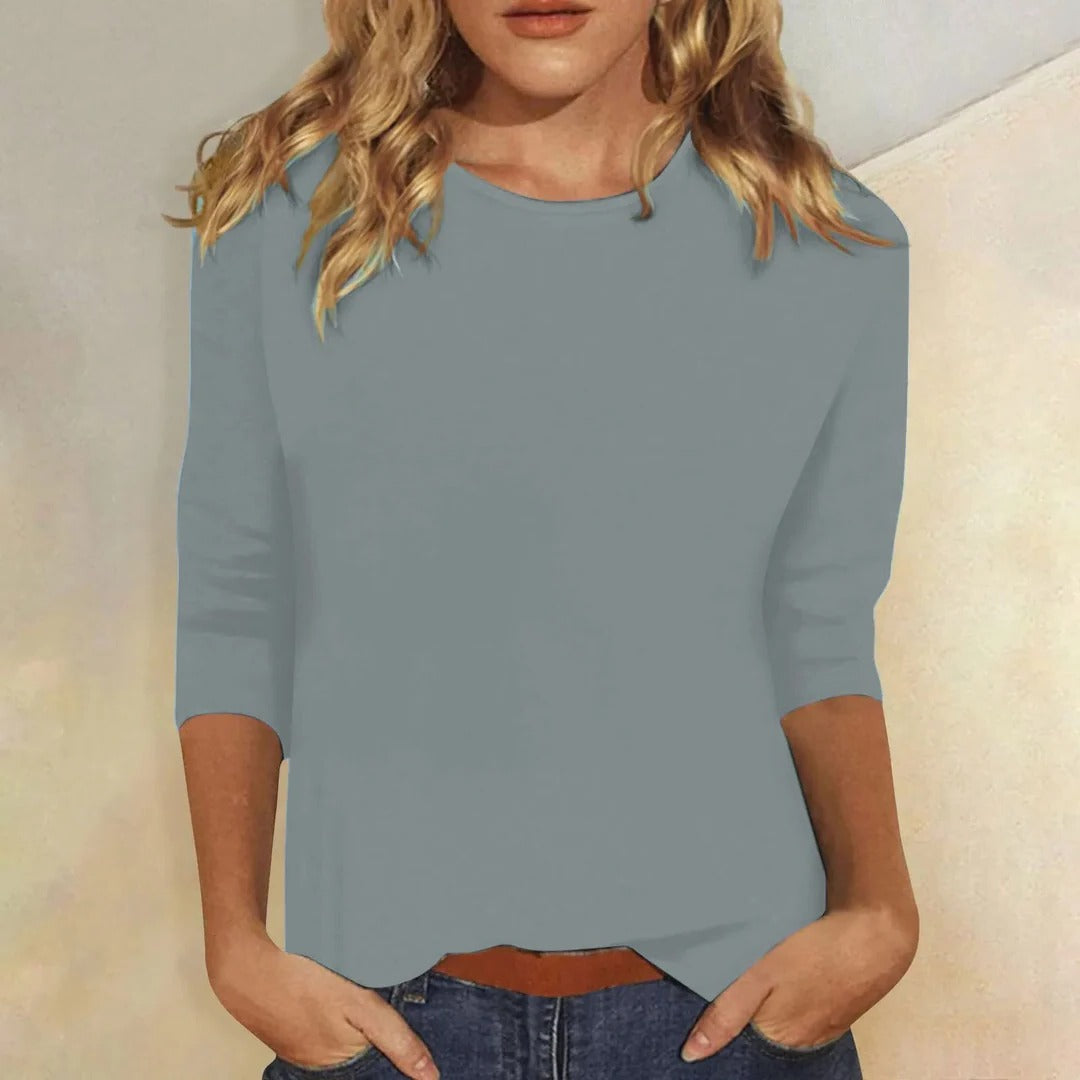 3/4-Ærmet T-shirt til damer