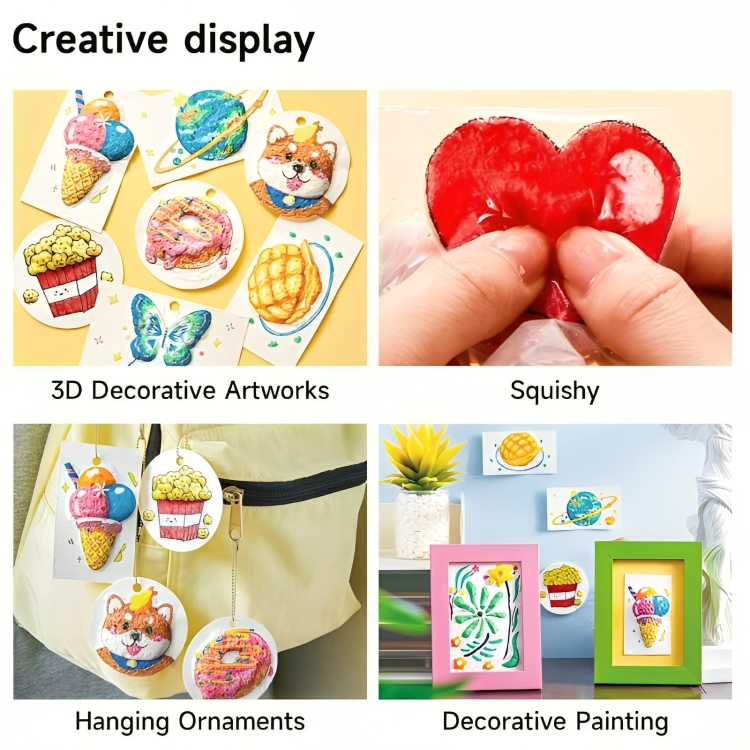 3D-kreativt kunstsæt til børn