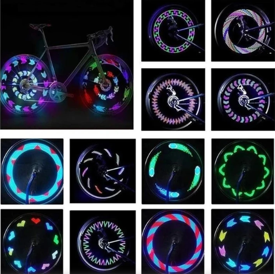 3D LED-lys til cykeleger