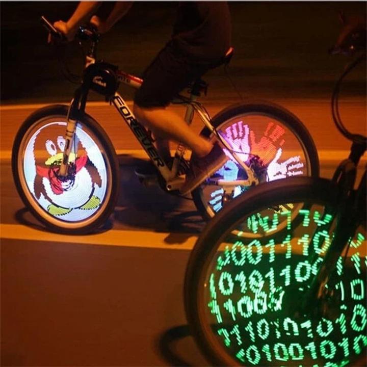 3D LED-lys til cykeleger