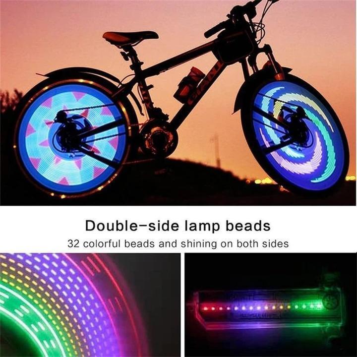 3D LED-lys til cykeleger