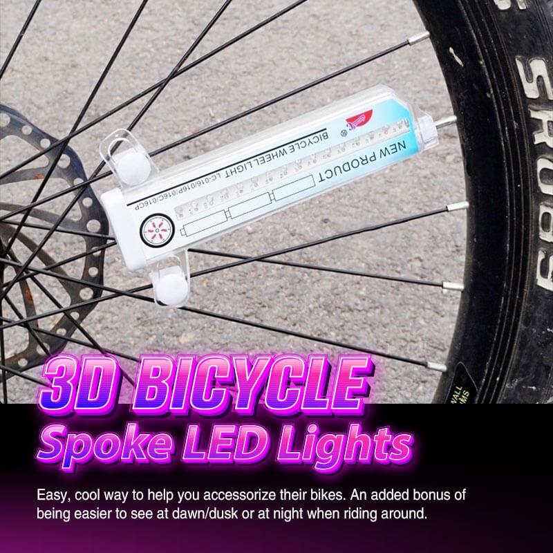 3D LED-lys til cykeleger