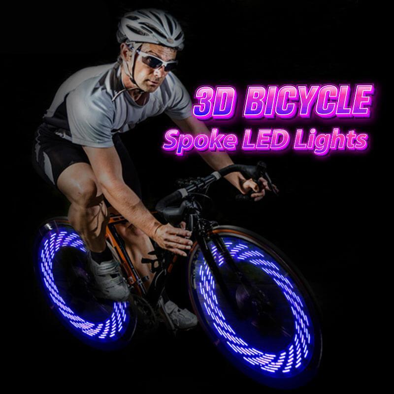 3D LED-lys til cykeleger