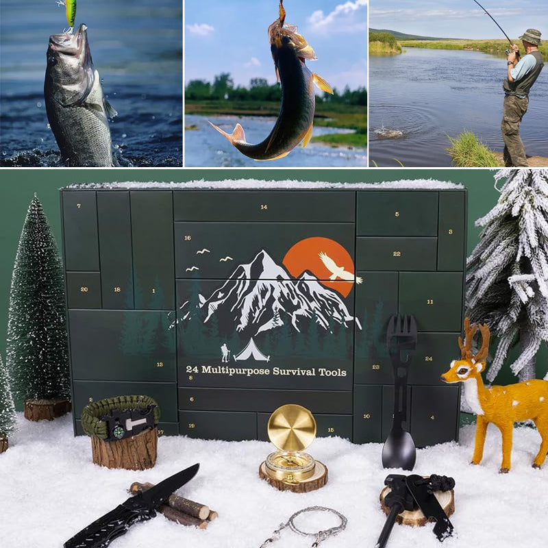 Adventskalender 2024 til friluftselskere