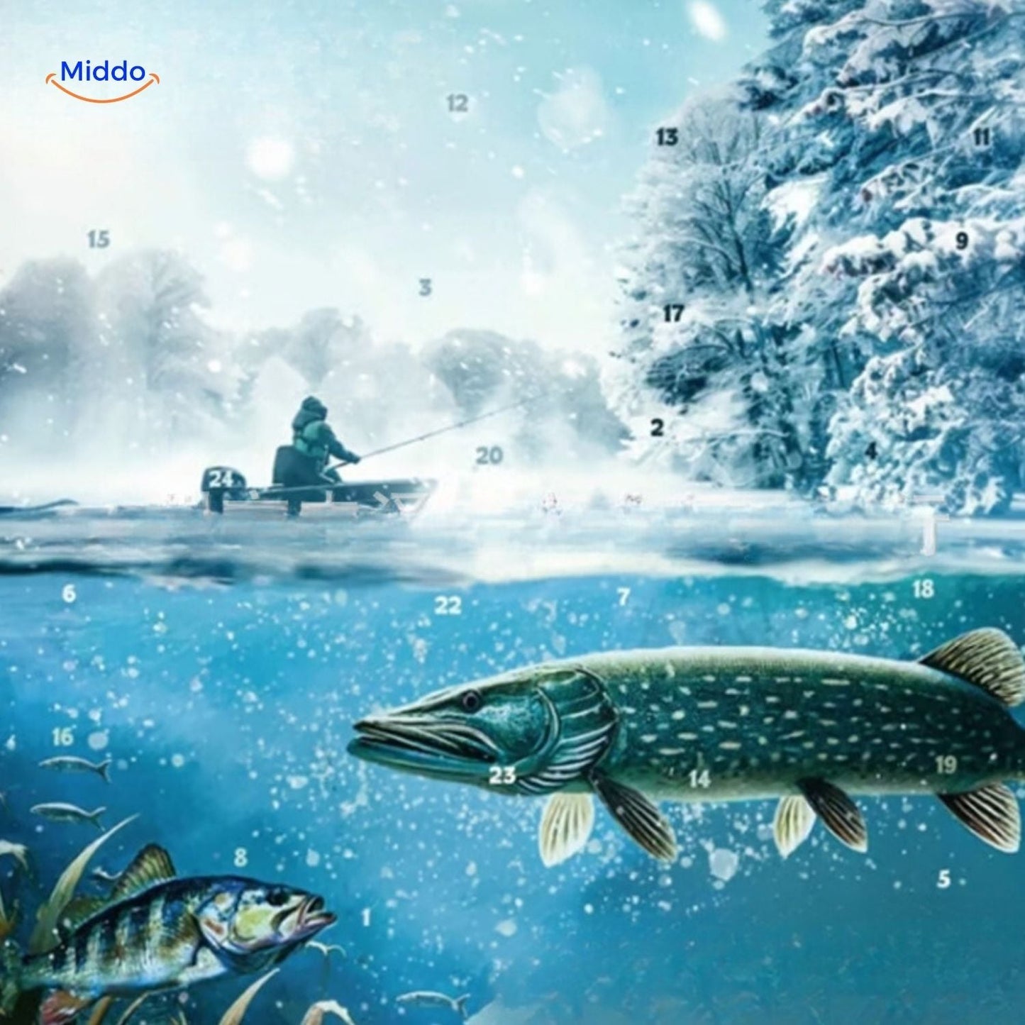 Adventskalender | 24 fiskegaver til jul