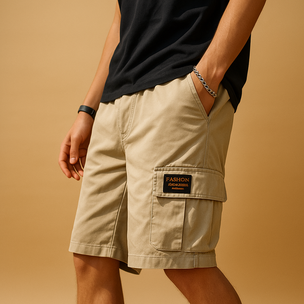 Afslappede cargoshorts
