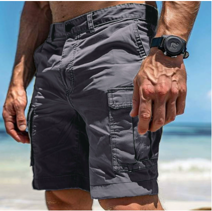 Alsidige cargoshorts til mænd - behagelige og praktiske