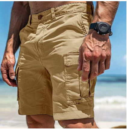 Alsidige cargoshorts til mænd - behagelige og praktiske