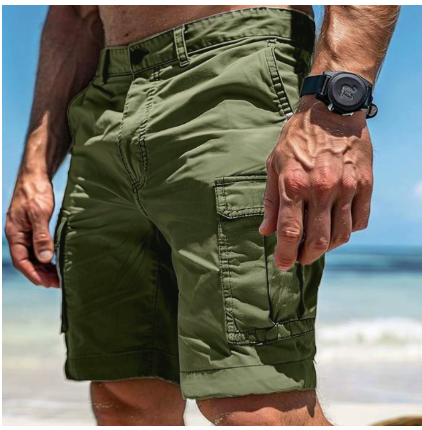 Alsidige cargoshorts til mænd - behagelige og praktiske