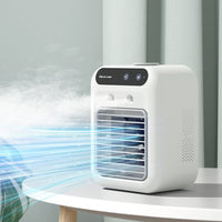 Bærbar 3-i-1 køleventilator med 2 tågehastigheder