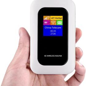 Bærbar 5G Wi-Fi-router | Sikker højhastighedsforbindelse til rejser og hjemmebrug