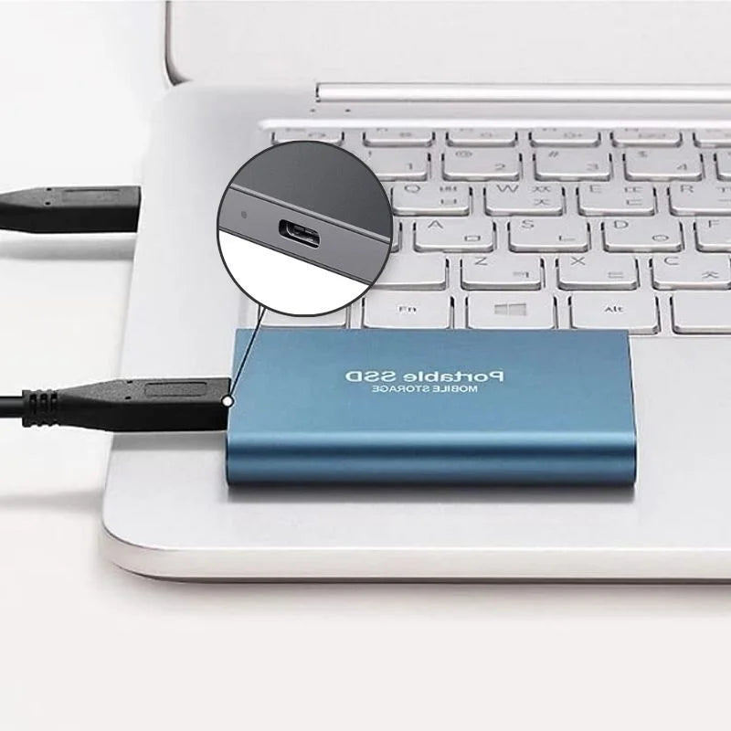 Bærbar ekstern SSD