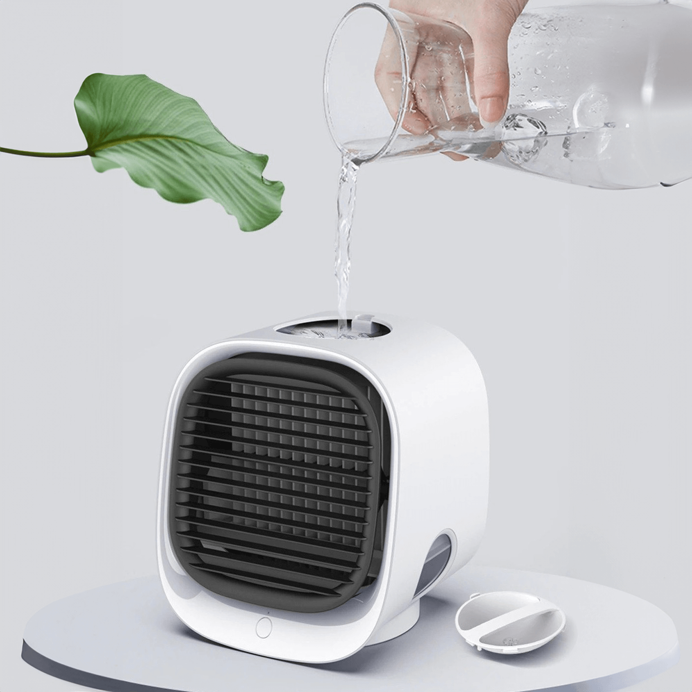 Bærbar USB-mini-aircondition til bil og personligt rum