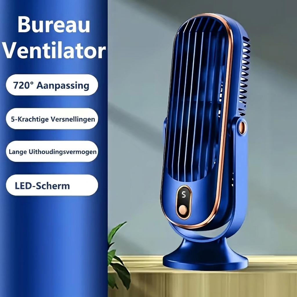 Bærbar ventilator og køler