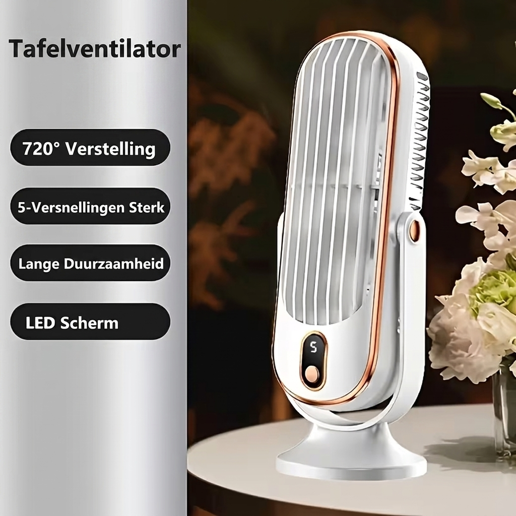Bærbar ventilator og køler