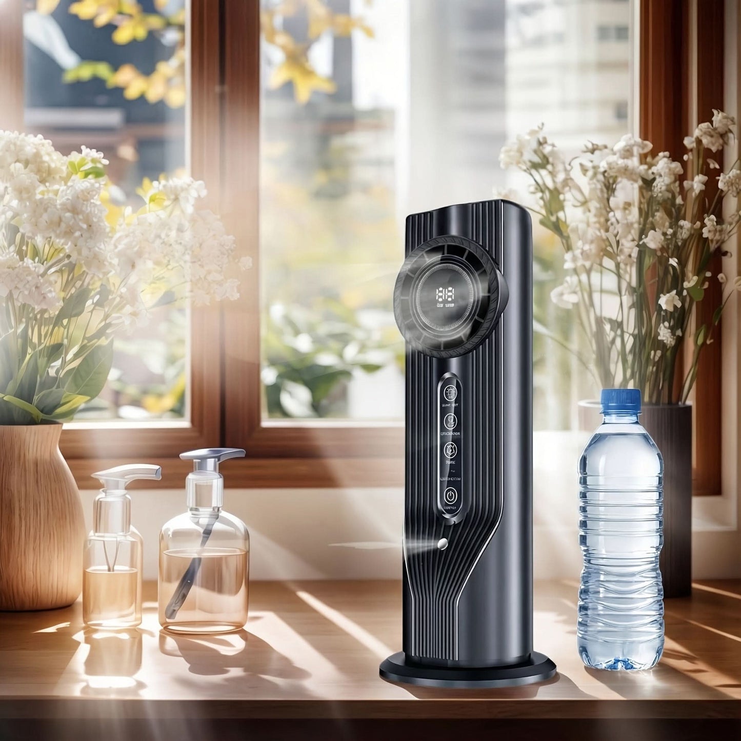 Bærbar ventilator til hurtig afkøling til hjemmet/kontoret