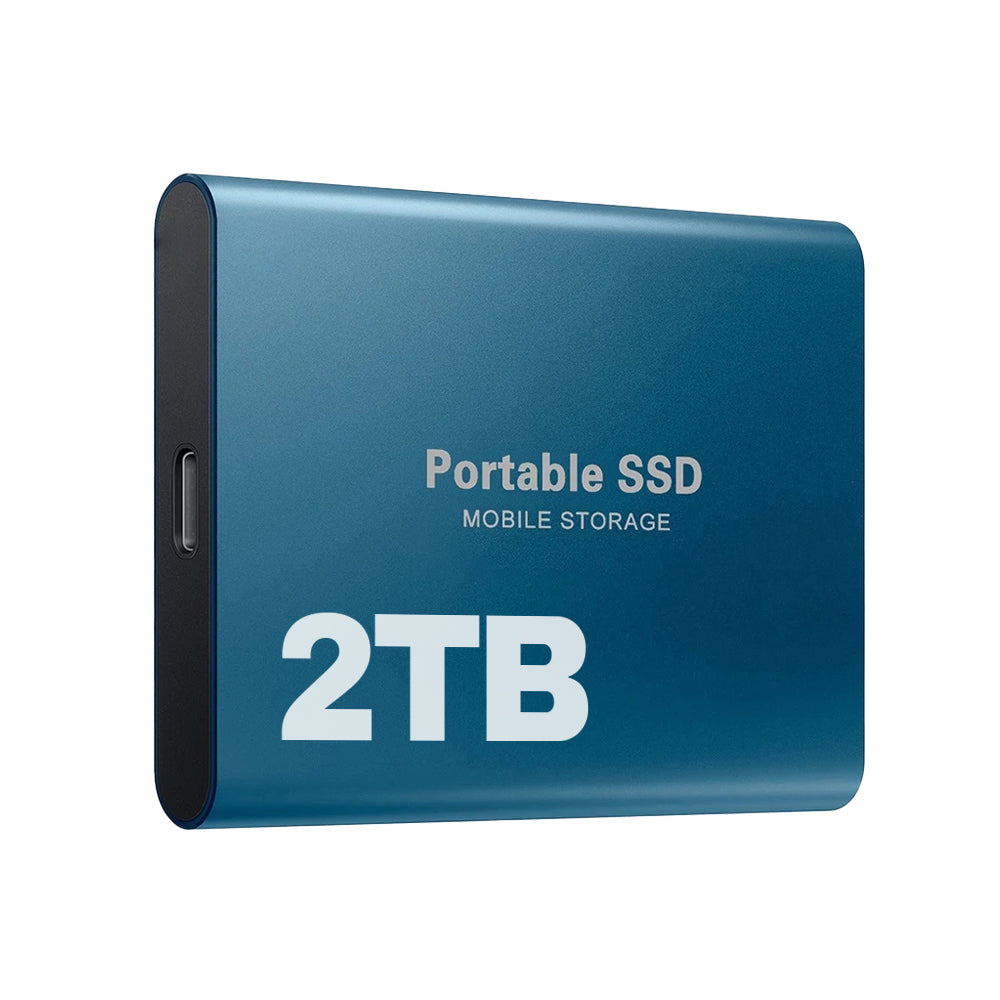 Bærbart SSD-drev med høj hastighed i kompakt design
