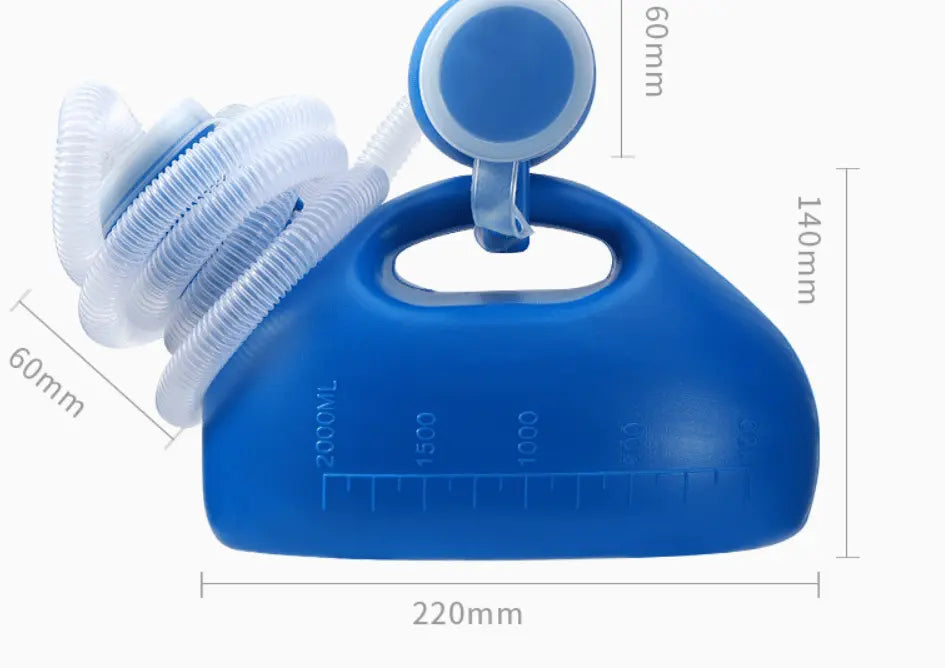 Bærbart urinal til mænd – Til rejser, camping og seniorer