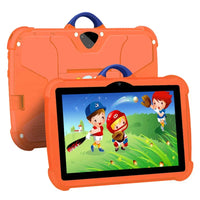 Børnetablet 7 tommer | Tegneseriemønster | 64 GB lagerplads